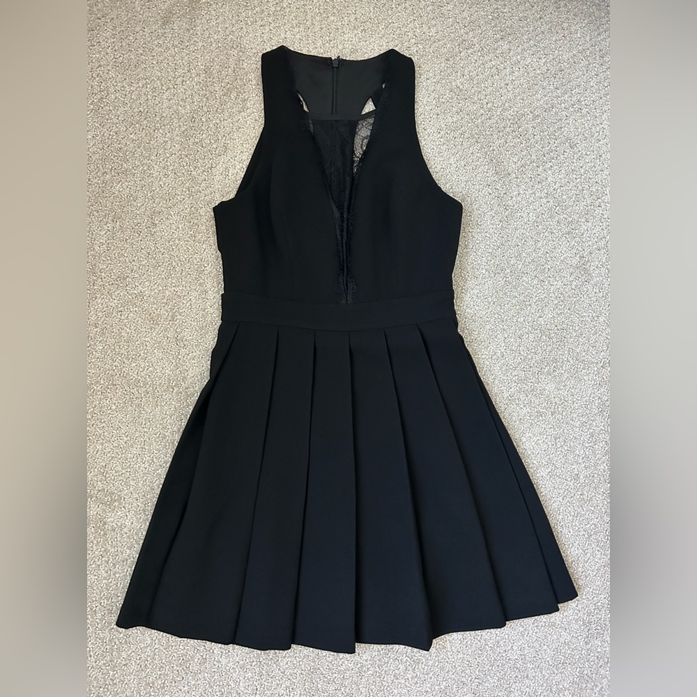 BCBGeneration Black Lace Cocktail Dress, size 2